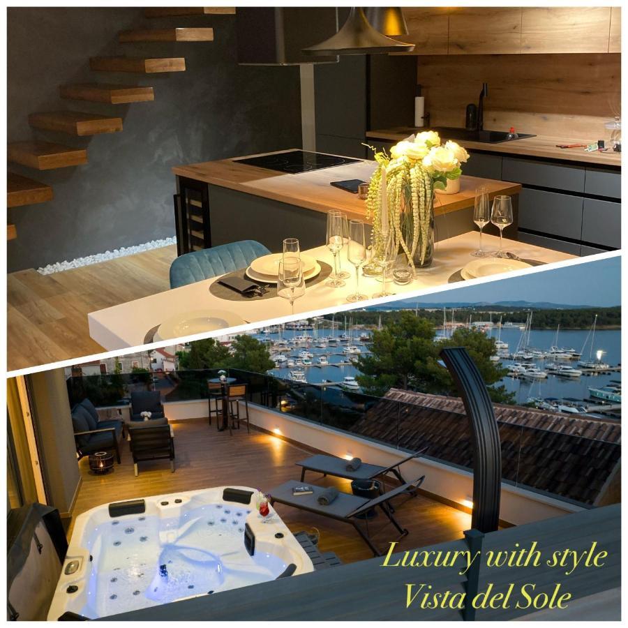 Luxury Apartment Vista Del Sole Šibenik Exteriör bild